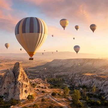 Travel Collage photo collage template preview.